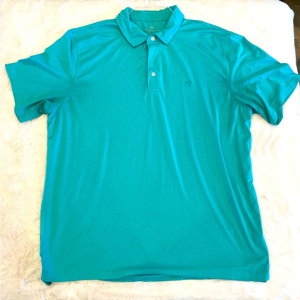 Southern Tide polo. Size XL. Teal.